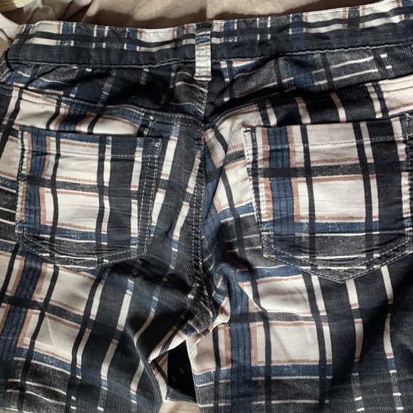Free People Corduroy Plaid Pants - Picture 3 of 4